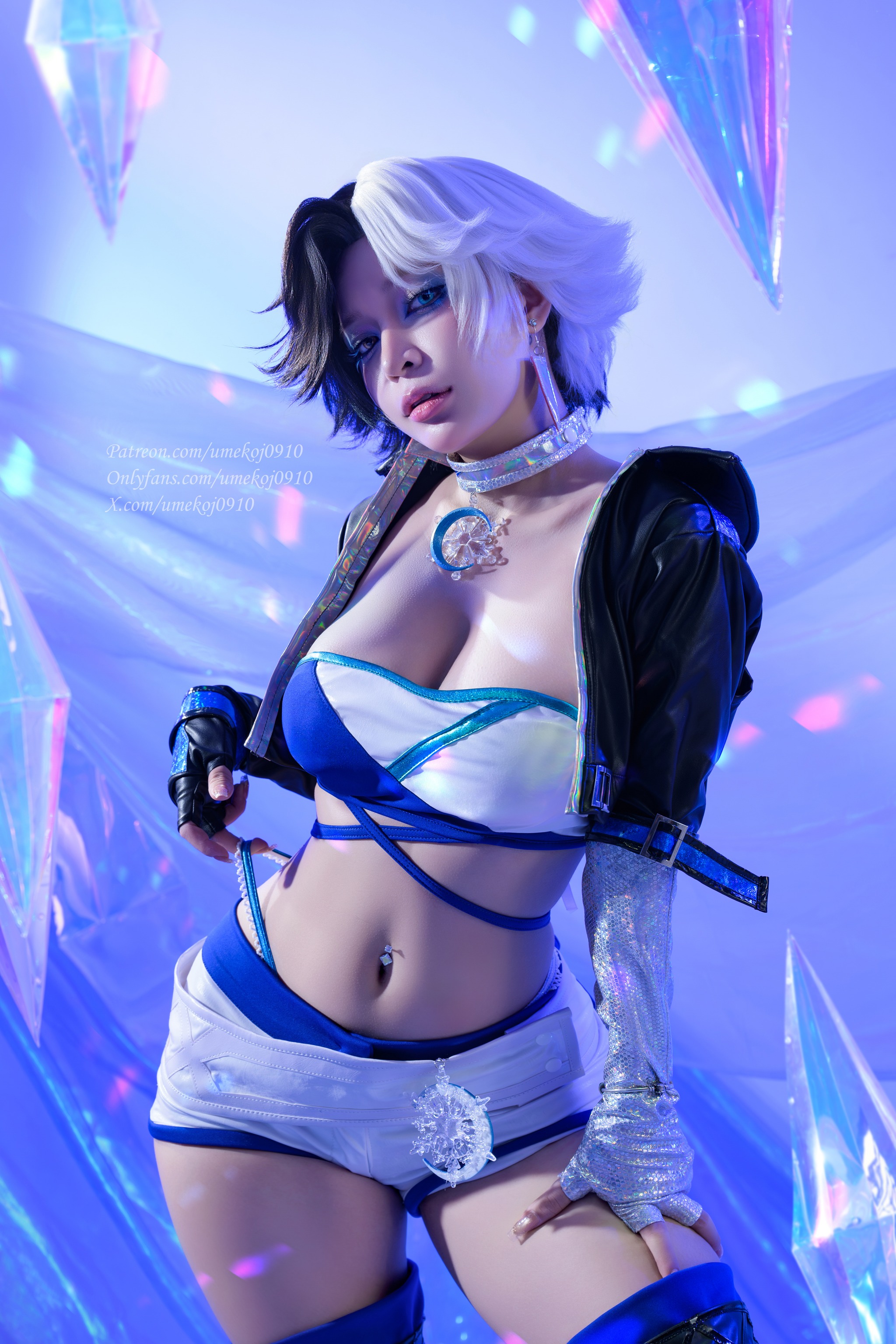 图片[1]-Umeko J – NO.160 Luna Snow [128P]-XikXak